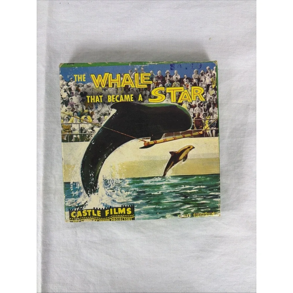 1961 Castle Films No. 659 - THE WHALE THAT BECAME A STAR 8mm Film
